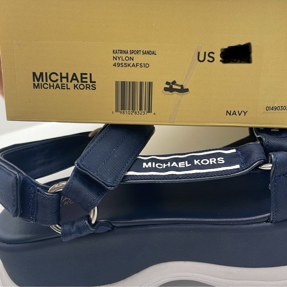 MICHAEL KORS Katrina Nylon Sport Sandal
Navy 
New - Picture 16 of 16